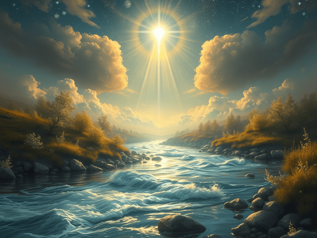 Christmas Hymn: “Like the Sound of Many Waters” by Fanny Crosby