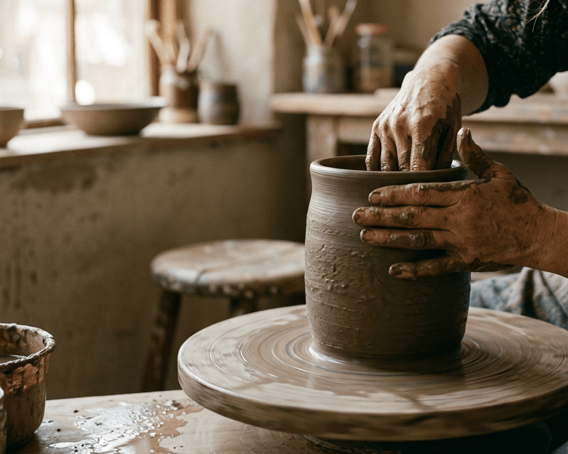 “The Potter and the Clay” by Mrs. Thomas R. Davies; Imagery about the importance of remaining mold-able in God’s&nbsp;hands
